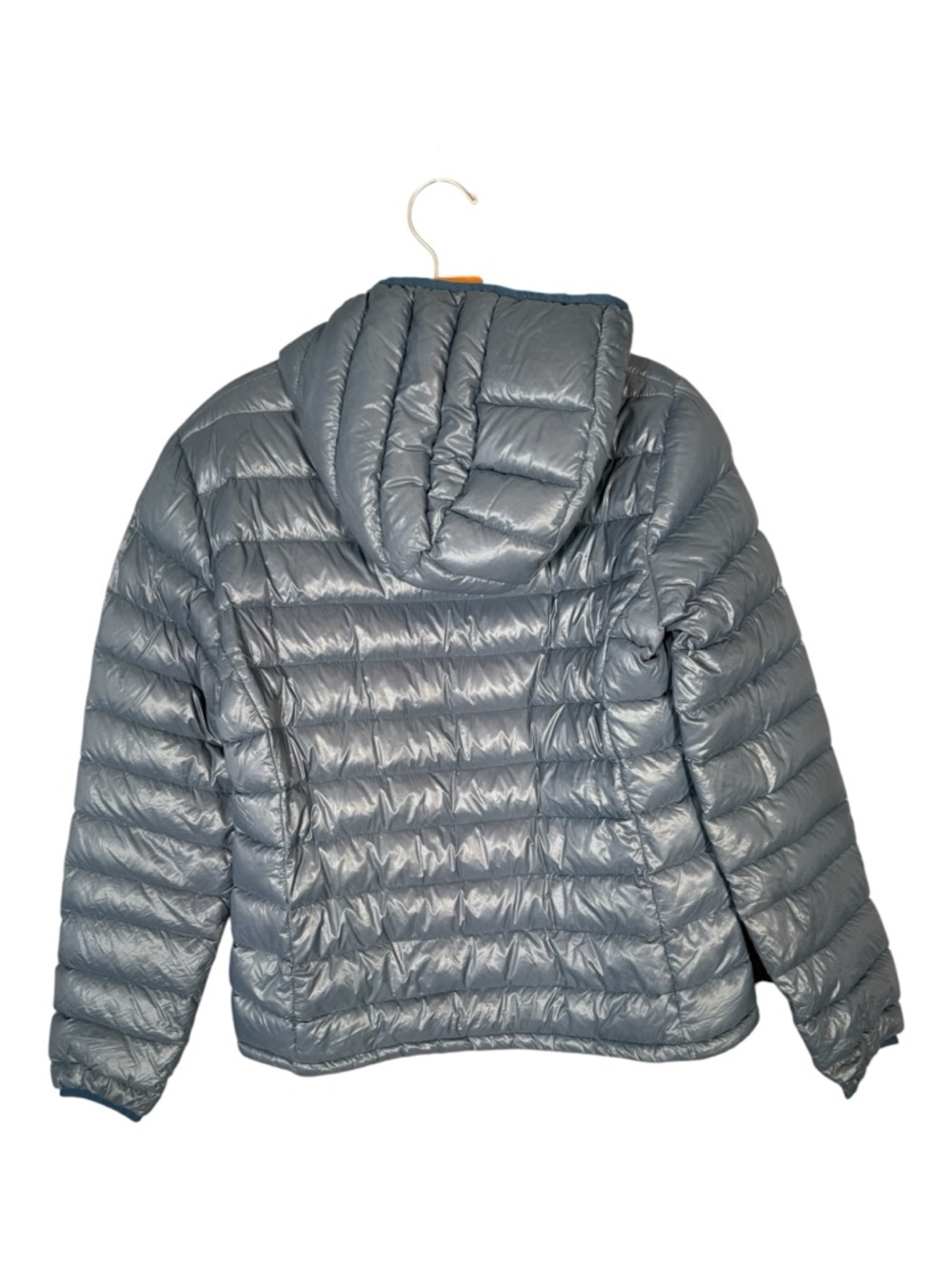 Aritzia Parklife Down Puffer Jacker Blue-Green Minimalist Simple L - Picture 2 of 8